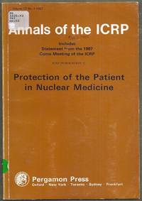 Annals of the ICRP Includes Statement from the 1987 Come Meeting of the ICRP. ICRP Publication...