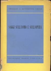 SAGGI SULL&#039;UOMO E SULL&#039;OPERA by AA. VV - 1953