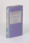 FIRST EDITIONS, A GUIDE TO IDENTIFICATION. STATEMENTS OF SELECTED PUBL