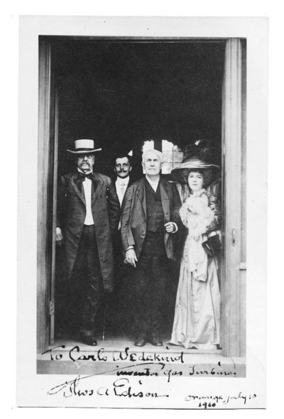 Inscribed and signed photograph