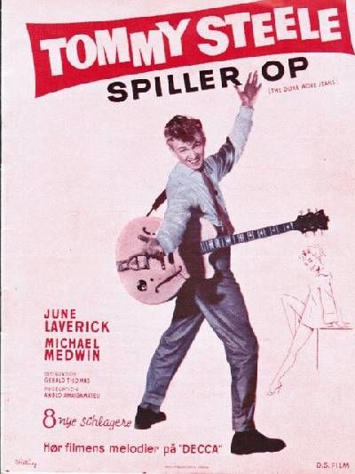 Tommy Steele spiller op. (The Duke wore Jeans.)