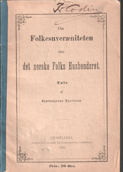 Om Folkesuværiteten eller det norske Folks…