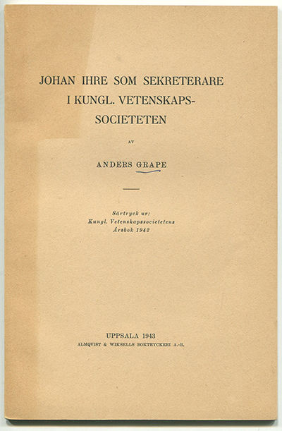Johan Ihre som sekreterare i kungl.…