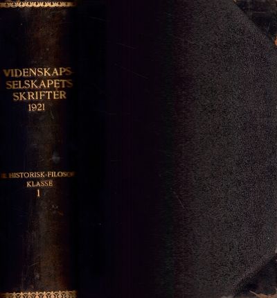 Skrifter No. 1-5. II. Historisk-filosofisk…