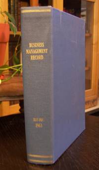 image of Business Management Record, May to December, 1963