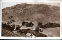 Monochrome View of Sma&#039;Glen by Crief, Scotland, UK on Real Photo Postcard - CA 1940s-50s by M & L National Series - ca 1940s-50s