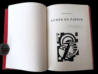 Lunes en papier. 1921 with 7 woodcuts by Leger