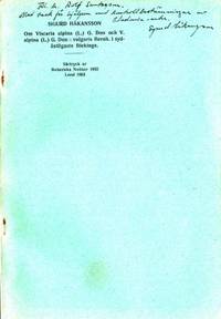 Om Viscaria alpina (L.) G. Don och V. alpina (L.)…