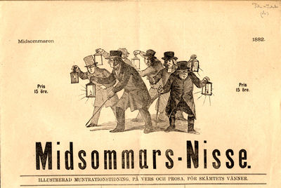 Midsommars-Nisse. Illustrerad muntrationstidning…