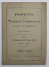 Prospectus of the Woodward Underground Telephone and Telegraph Co. of New England [cover title]