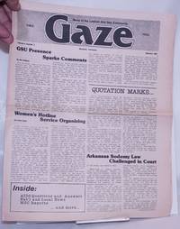 Gaze: news of interest to lesbian/gay community; vol. 4, #2, February, 1983: GSU Presence Sparks Comments by Stilwell, John & Allen Cook, editors, Ric Sullivan, Marty Katz, Joel Tate, Rick Reed, Thomas Smith et al - 1983