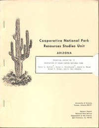 Cooperative National Park Resources Studies Unit, University of Arizona: Technical Report No. 9- Vegetation of Grand Canyon National Park