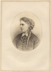 Bust-length portrait engraving of the noted Swedish soprano