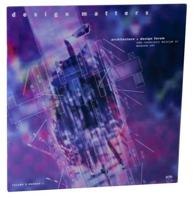 Design Matters - Architecture + Design Forum Volume 5 Number 1