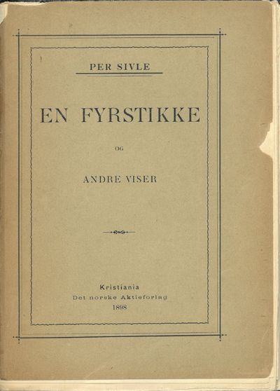 En fyrstikke og andre viser.
