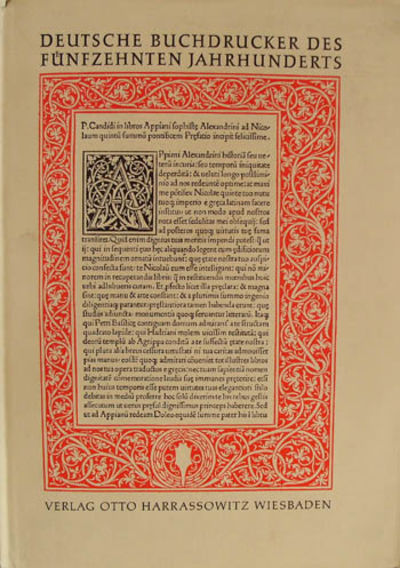 Deutsche Buchdrucker des fünfzehnten Jahrhunderts