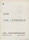 Erik Van Lerberghe (Original catalog for the 1969 exhibition)