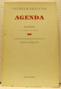Agenda. Dagbok 13.6 1913 - 12. 6 1914. Utgiven…