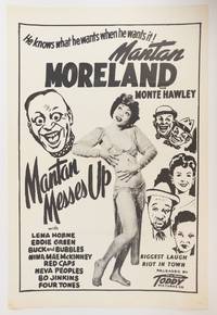 ORIGINAL "MANTAN MESSES UP" MOVIE POSTER