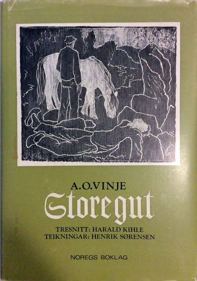 Storegut. Tresnitt: Harald Kihle. Teikningar:…