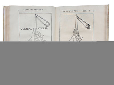 De Re Militari libris XII, multo emaculatius, ac picturis, quae plurimae in eo sunt, elegantioribus expressum. - [VALTURIO’S FAMOUS ILLUSTRATED MILITARY TREATISE] (photo 3)