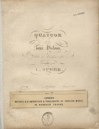 [Op. 45, no. 1]. Quatuor [C major] pour deux Violons, Alto et Violoncelle... Œuv 45 (12 Quatuor.) Prix 7f. 50c. [Parts]