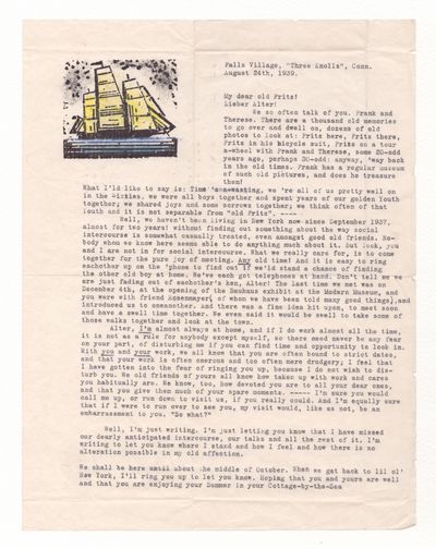 Illustrated letter archive of Lyonel...; (photo 2)