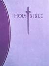 KJVER Thinline Bible Large Print Dark Purple Light Purple Ultrasoft: King James Version Easy Read