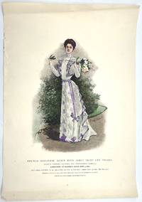 Supplement to Harper's Bazar - June 4, 1898, French Organdie Gown with Jabot Skirt and Figaro, Fred Stewart
