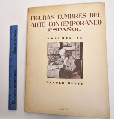 Barcelona, Spain: Archivo De Arte, 1945. Pamphlet. VG. cover porfolio tanned, scuffed & foxed, cover...