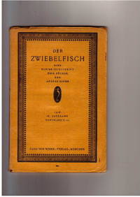 IX. Jahrgang 1918. Doppelheft 1/2. Eine Kleine Zeitschrift Über Bücher Und Andere Dinge.