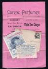 Lorenz' Lady Claire Face Powder Sample and Corresponding Advertising Materials