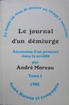 Le journal d'un démiurge. Ascension d'un penseur dans la société