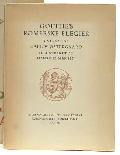 Goethe’s romerske Elegier. Oversat af Carl V. Østergaard. Illustreret af Hans Nik. Hansen. (photo 1)
