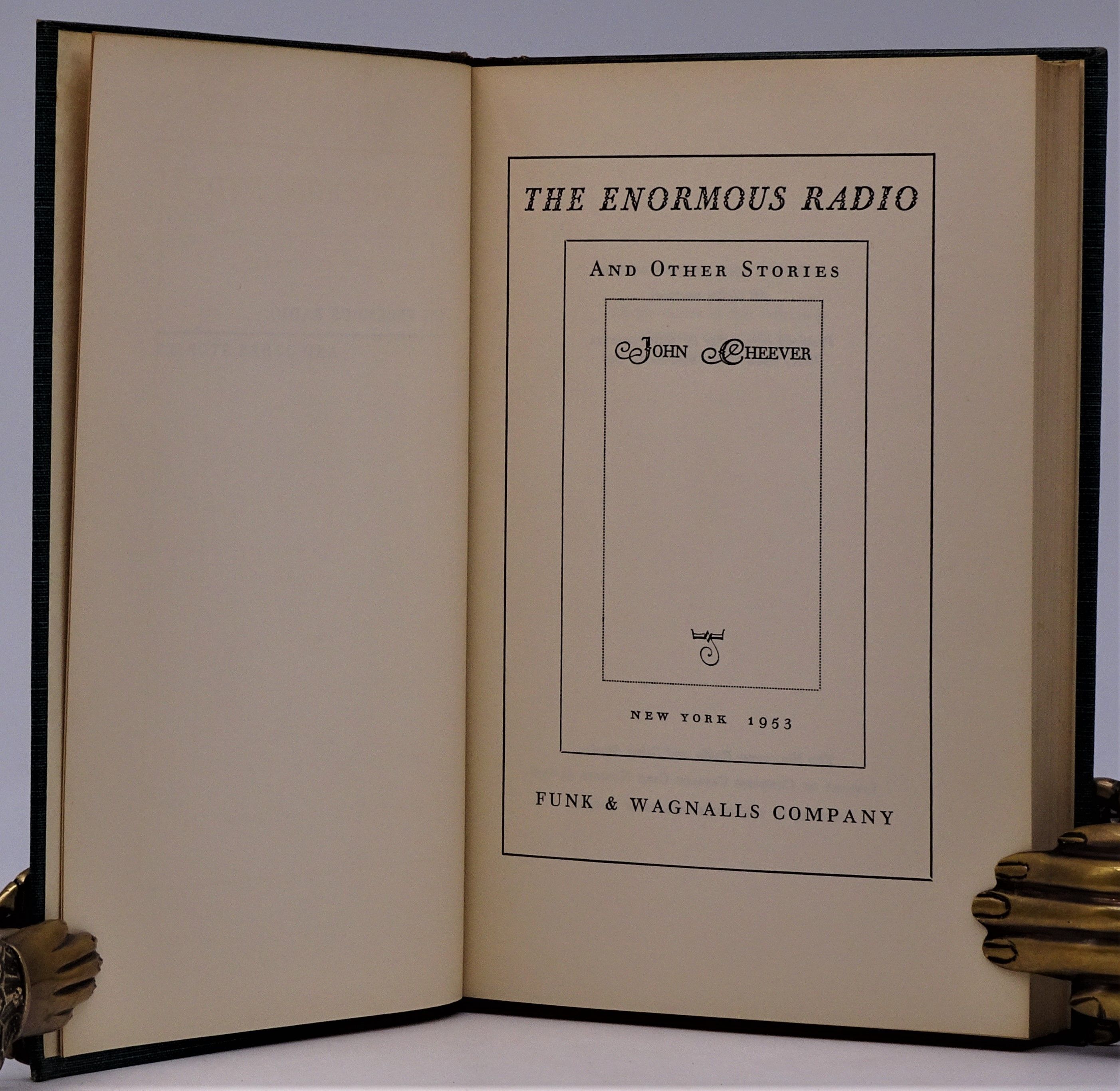 BIBLIO The Enormous Radio and Other Stories by Cheever, John