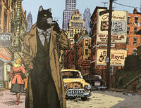 Blacksad, New York Detective - Print by Juanjo Guarnido - 2000