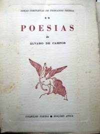cover of Obras Completas de Fernando Pessoa. II. Poesias de Álvaro de Campos.