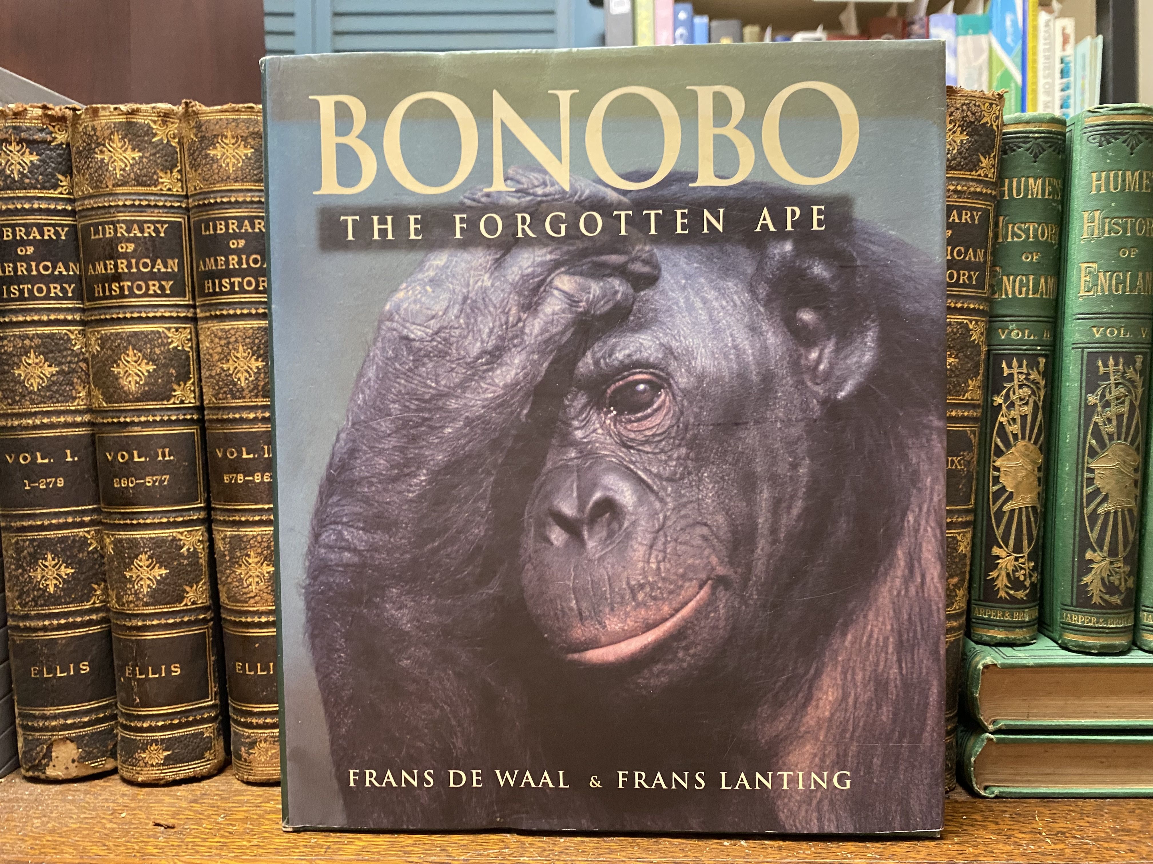 BOON want vol 1.2 1997年　別冊BOON vol 1 Bonobo The Forgotten Ape by Frans B. M. de Waal | Green cloth with