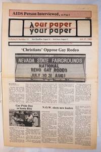image of Our Paper, Your Paper; the gay family paper of the Santa Clara Valley; vol. 2, #15, July 27, 1983
