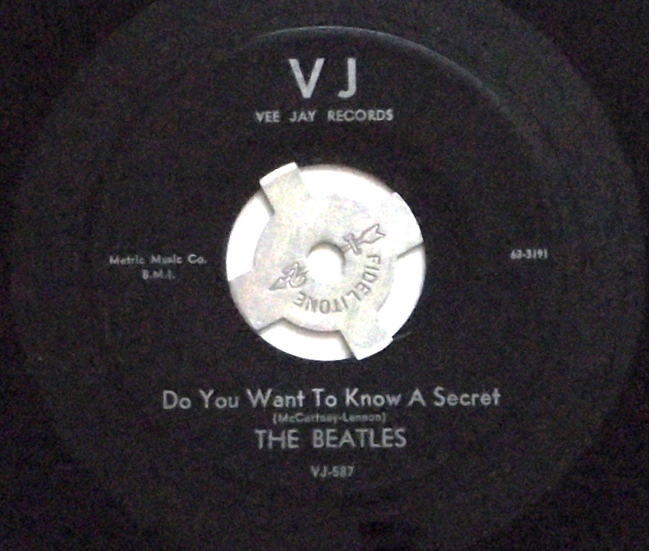 Do You Want To Know A Secret By The Beatles 1964 From The First