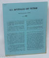 U.S. Imperialism and Vietnam; an economic view from SDS