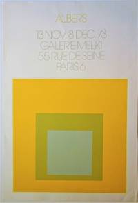 &quot;Homage to the Square&quot;: Galerie Melki 2: Original Screenprint Exhibition Poster by Albers, Josef