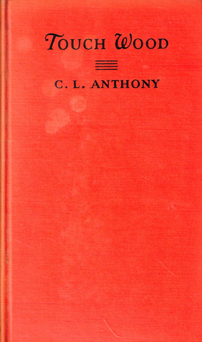 NY: Samuel French, 1934. Hardcover. Very good. Hardcover. First Edition. 128pp. Foxing to page edges...