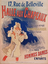 Halle aux Chapeaux by ChÃ©ret, Jules - 1895