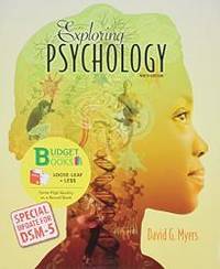 image of Exploring Psychology (Loose Leaf) with DSM5 Udpate & LaunchPad 6 Month Access Card