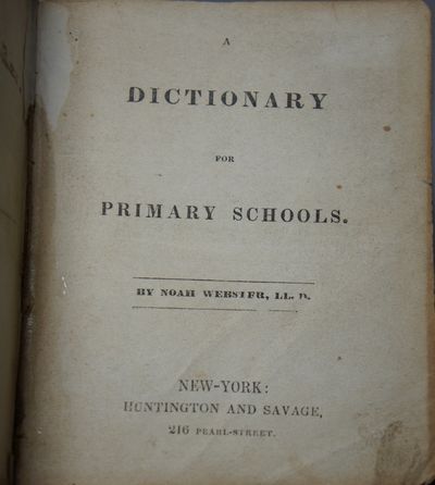 A Dictionary for Primary Schools