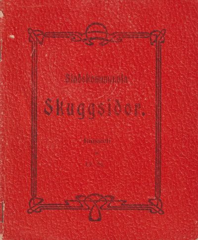 Stadskommunala skuggsidor. Rapsodi af G.N.
