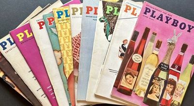 30 Consecutive Issues of Playboy (1956-1958)