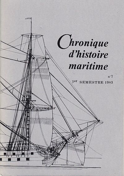 Chronique d’histoire maritime no 7. 1er semestre…