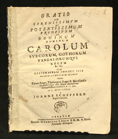 Oratio ad serenissimum et potentissimum principem…